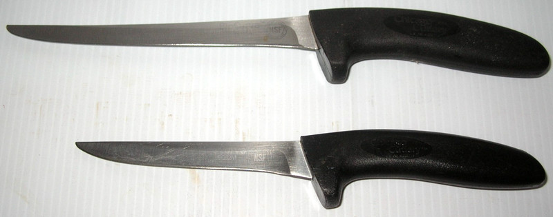 2 Chicago Cutlery Knives BioCurve BG78FL Fillet/Slicer and BG62M Boning Kitchen