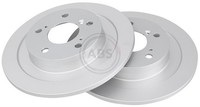2X Bremsscheibe A.B.S. 18633 FüR FK Honda IX Civic Vtec Type FK2