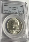 1965 Kennedy Half Dollar PCGS MS 66 SMS-$15.73 of silver melt as of 1/24/26 !!