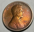 1909-S XF Lincoln Wheat Cent - Key Date- Tough Find- Beautiful Red Luster ✨