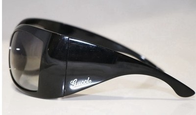 Authentic Vintage Gucci Black Sunglasses 2961/S Oversized Wrap