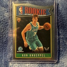 2025-26 Bowman Chrome Kon Knueppel Rookie Of The Year Favorites Die Cut RV 