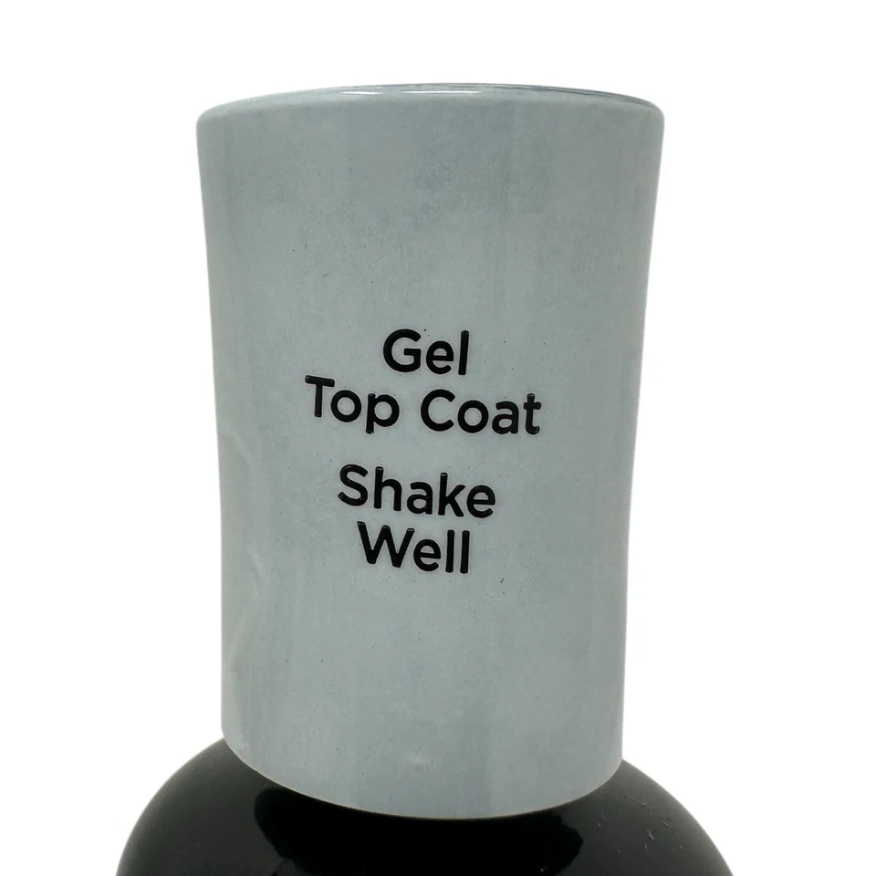 Lote de 6 tiras de gel Sally Hansen Salon Insta capa superior 4 ml / 0,14 oz transparente Foto 4 de 4