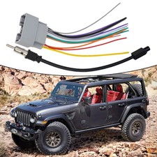 Radio Adapter Cable ABS COPPER Car Repalcement Parts For Jeep For Commander