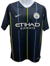 Nike Manchester City Away Jersey 2018‑2019 Mens Large NEW Football Soccer Shirt