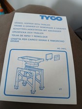 TYCO US-1 TRUCKING OPERATING OVERHEAD GRAVEL HOPPER WITH TRAILER Instructions