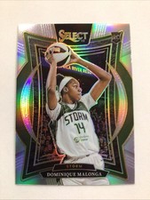 2025 Panini WNBA Select Concourse Dominique Malonga Silver Prizm