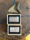 Poured Corner Kings of the Hill  1-OZ .999 silver 2-Bar Set