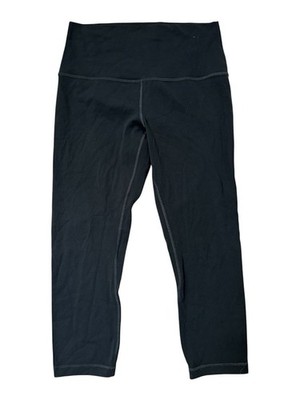 Lululemon Align High Rise Cropped Leggings In Grey