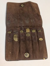 Vintage Metal Shirt Collar Stays in Felt Pouch, 3", 2.5" and 2" 8 Total