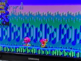 Knuckles' Chaotix For Sega Genesis 32X In Box IB Great Shape Tested & Works !!!!
