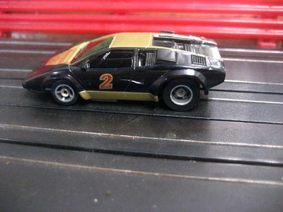 NEW  TYCO   HO slot car   #2  Lamborghini on a Roller Chassis!!
