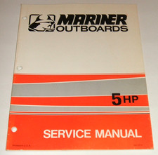 Mariner 5hp Service Manual 1977 Outboard 5 hp  Repair Shop