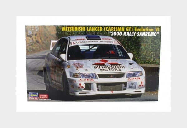 Hasegawa 20712 Mitsubishi - Lancer Carisma GT Evolution VI Rally Sanremo 2000 --image