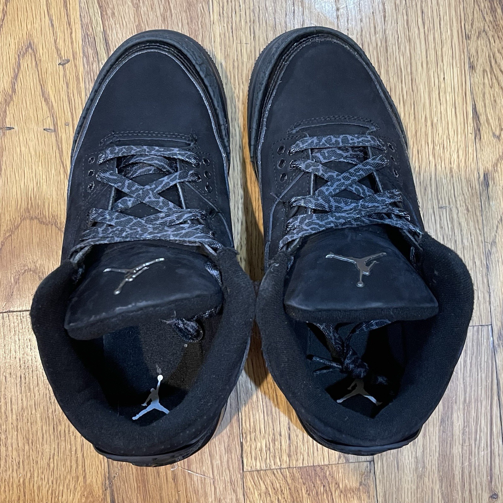 Nike Air Jordan 3 Black Cat DM0967-001 GS Size 5.5Y thumbnail 7