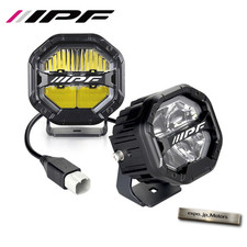 Ipf S-880ml 4-inch Octagon Off-road Lamps 4800lm 6500k Amber White 12v