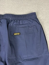 Zero Restriction Goretex Rain Pants Mens Large Blue Tour Lite Golf Waterproof