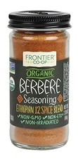 Frontier Berbere Seasoning ORGANIC, 12 Spices Blend, 2.3 oz Bottle