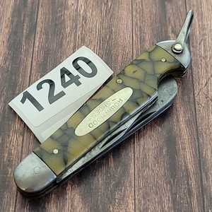 Imperial Providence RI Easy Open Jack Bottle Opener Pocket Knife USA 1930-36