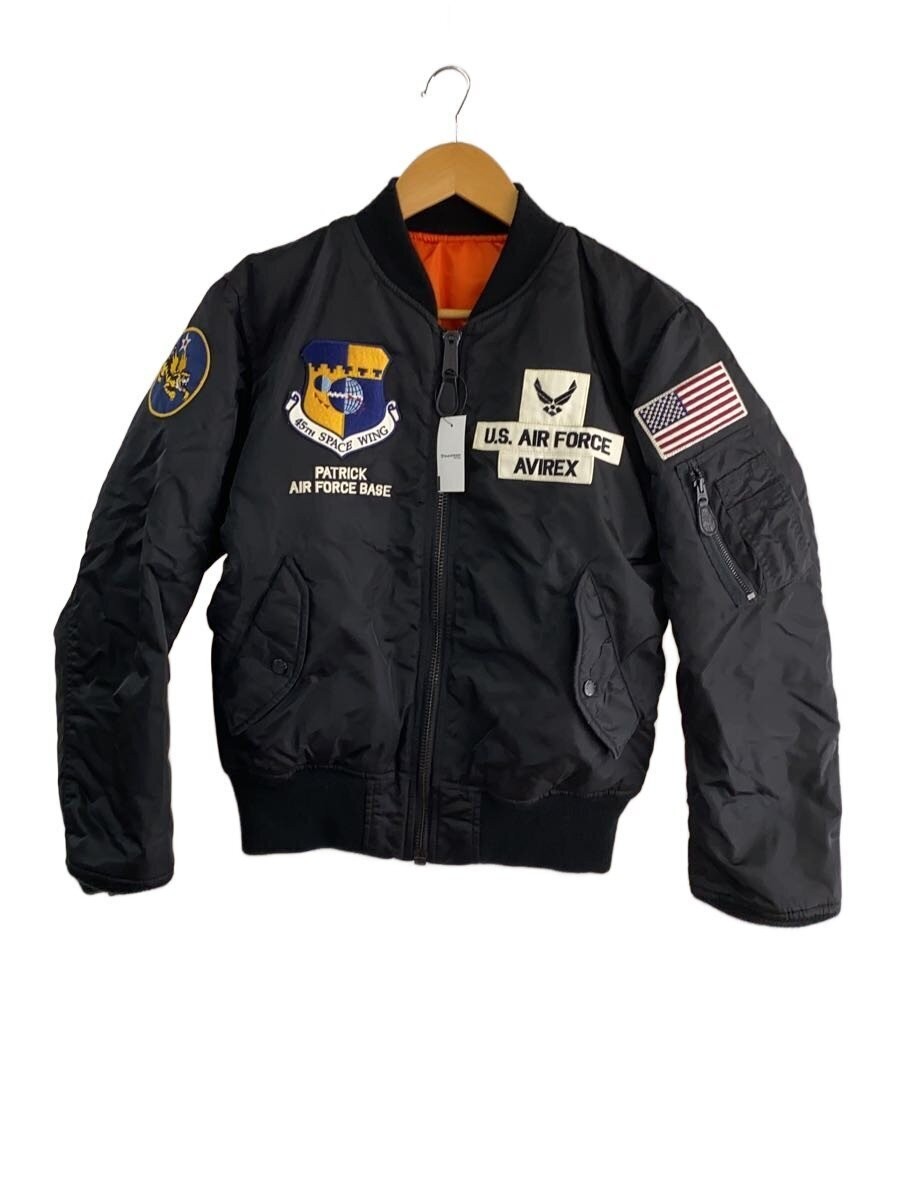 AVIREX Flight Jacket Nylon Black Size Others Used