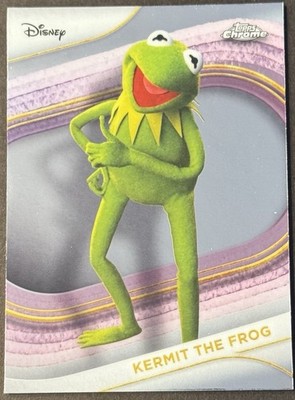 カーミットフロッグ 2025 Topps Chrome Disney Base #122 Kermit The Frog The Muppets | eBay