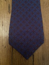 Vintage O'Connell's Lucas Chelf 1970s Wool Flannel Neck Tie Lavender Purple READ