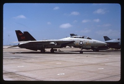 Sl20 Slide 1990 s  F-14 Tomcat Fighter Jet US Navy VF-31 382a