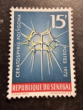 SENEGAL STAMP FISH N&deg;378 NEW ** MNH 1972