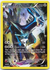 Dialga - XY77 Black Star Promo Full Art Pokemon - LP/MP