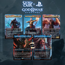 Secret Lair x God of War: Norse NON FOIL - Playstation Drop English