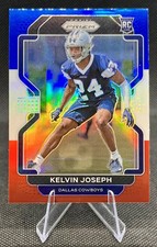 2021 Panini Prizm Kelvin Joseph Red White & Blue Prizm  #385 RC