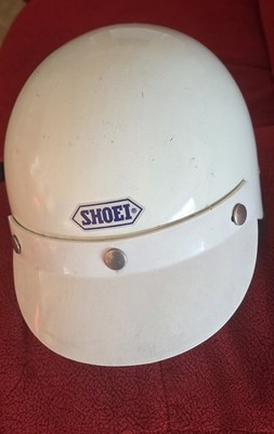 SHOEI Kult-Jethelm, 48 cm weiß Original-Rarität für Liebhaber Sehr Guter Zustand
