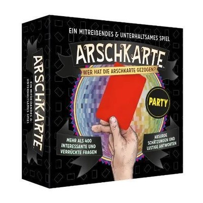 Arschkarte Wer hat die Arschkarte gezogen? *Party-Edition* | nulldeutsch