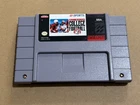 Super Nintendo SNES Bill Walsh College Football (Cleaned, Tested & Working)