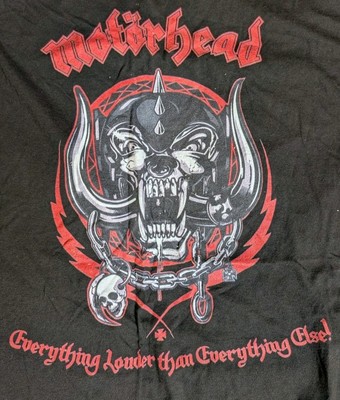 Motörhead  4XL Everything Louder Than Everything Else T-shirt XXXXL MOTORHEAD 