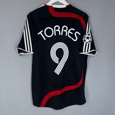 LIVERPOOL 2007/2008 THIRD FOOTBALL SHIRT SOCCER JERSEY ADIDAS #9