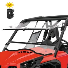 Front Flip Windshield Hard Coated for 2011-2020 Can-Am Commander 800/ 1000/ Max
