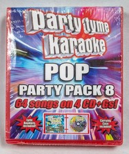 Party Tyme Karaoke: Pop Party Pack 8 by Various Artists Sealed 
