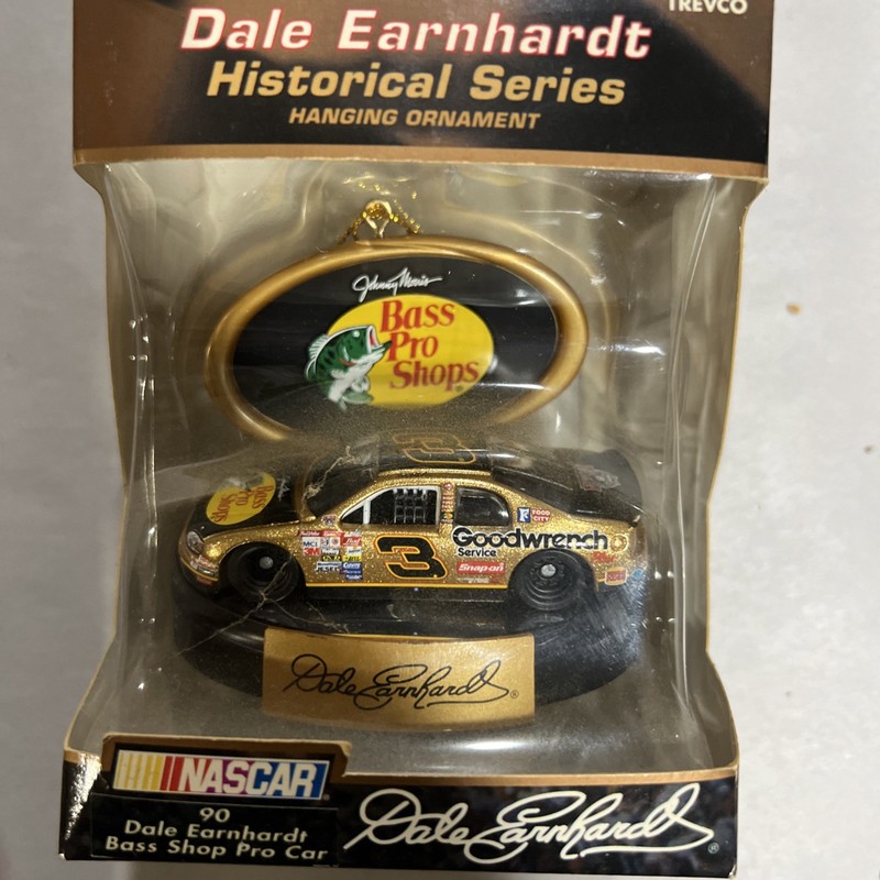 2005 #3 Dale Earnhardt Historical Series Collectible Car Ornament Bass Pro Shop