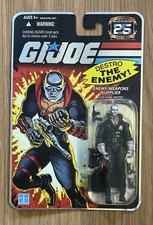 GI Joe 25th Anniversary Cobra Destro Enemy Weapons Supplier Action Figure MOC
