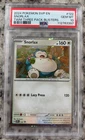 Pokemon Snorlax 122/167 Twilight Masquerade Three Pack Blister Promo PSA 10