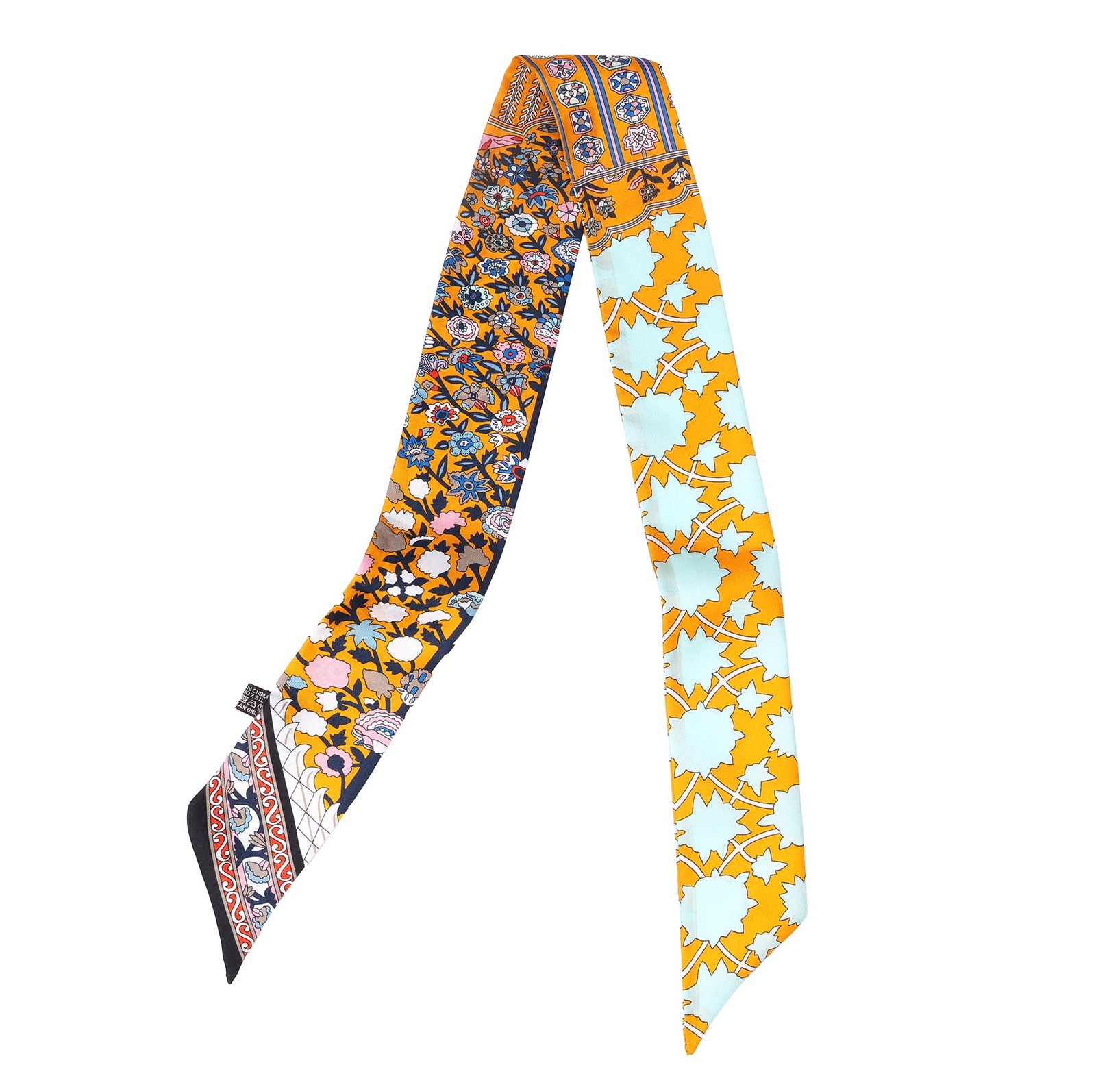 Mulberry silk Scarf hair ribbons for hair handbag scarf Tie Bundle Scarf Neck...