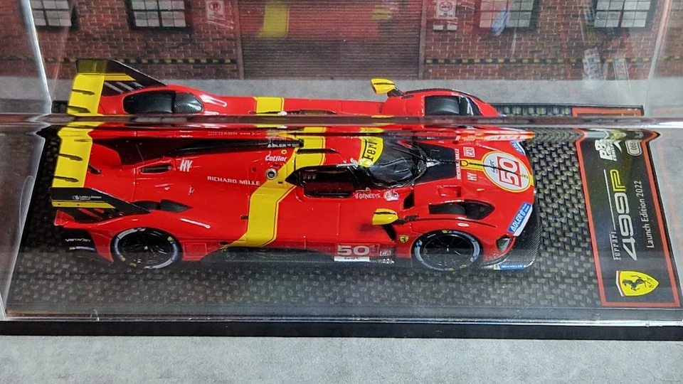 Ferrari 499P Hypercar 2022 Launch Edition Limited 549 pcs. BBRC280 BBR 1/43 - Bild 4 von 4