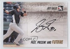 2013 ITG Past Present and Future Auto Joey Gallo #PPF-JG4 Auto 2d9