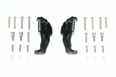 GPM TRAXXAS TRX-4 & 6 Aluminium C-Hub Set vorn schwarz / GPMTRX4019ABK