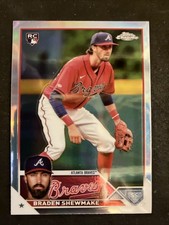 2023 Topps Chrome Update RC Refractor Braden Shewmake #USC31 Atlanta Braves