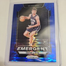 2024-25 panini prizm basketball Emergent Blue Tristan Da Silva #23 50/99