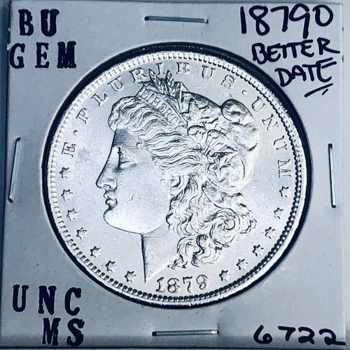 1879 O BU GEM MORGAN SILVER DOLLAR UNC MS+++ U.S. MINT RARE COIN 6722