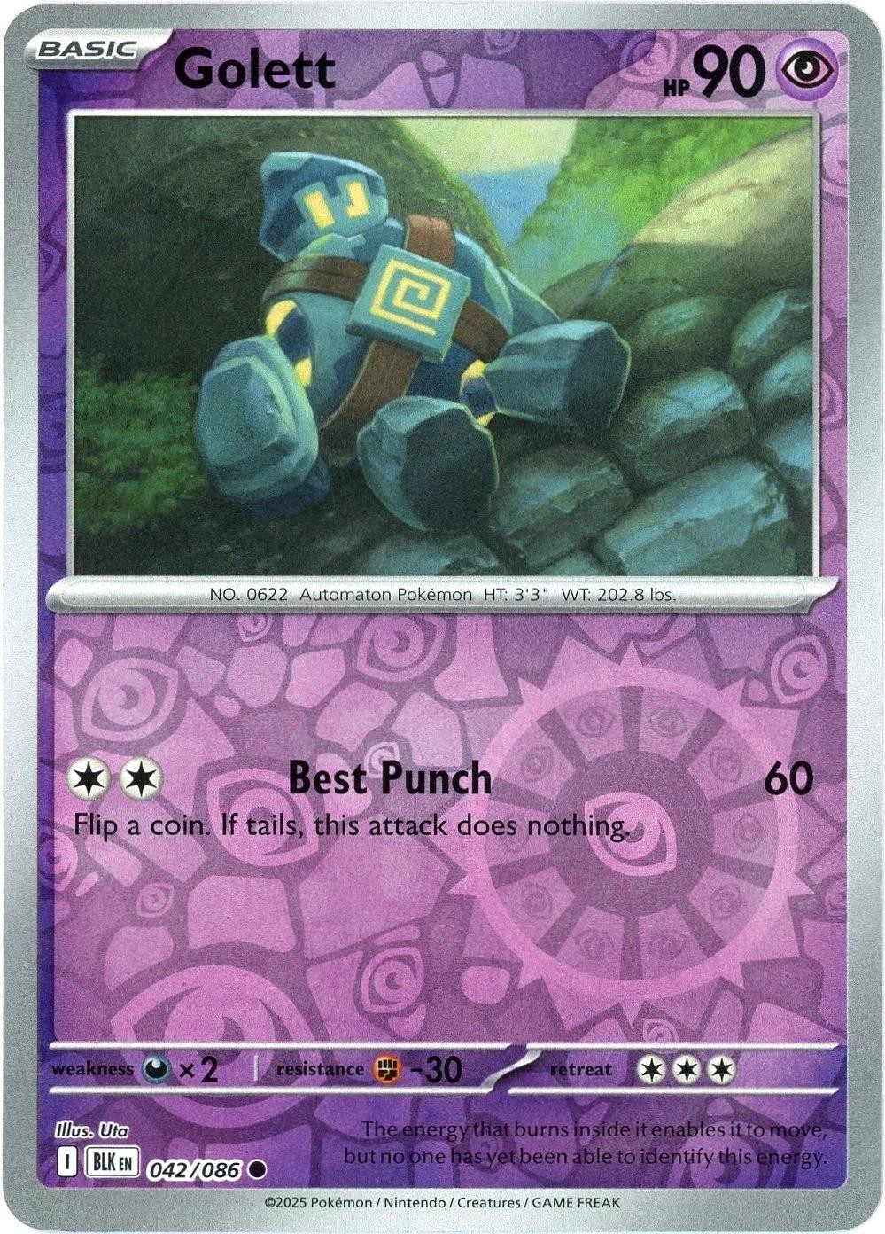 Pokemon Black Bolt: Pick Your Card - ex/Poke & Masterball/Reverse Holo Near Mint