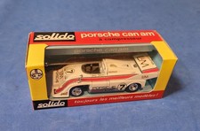 VINTAGE SOLIDO L&M PORSCHE CAN AM DIECAST #7 w/ORIGINAL BOX **1:43**NICE**